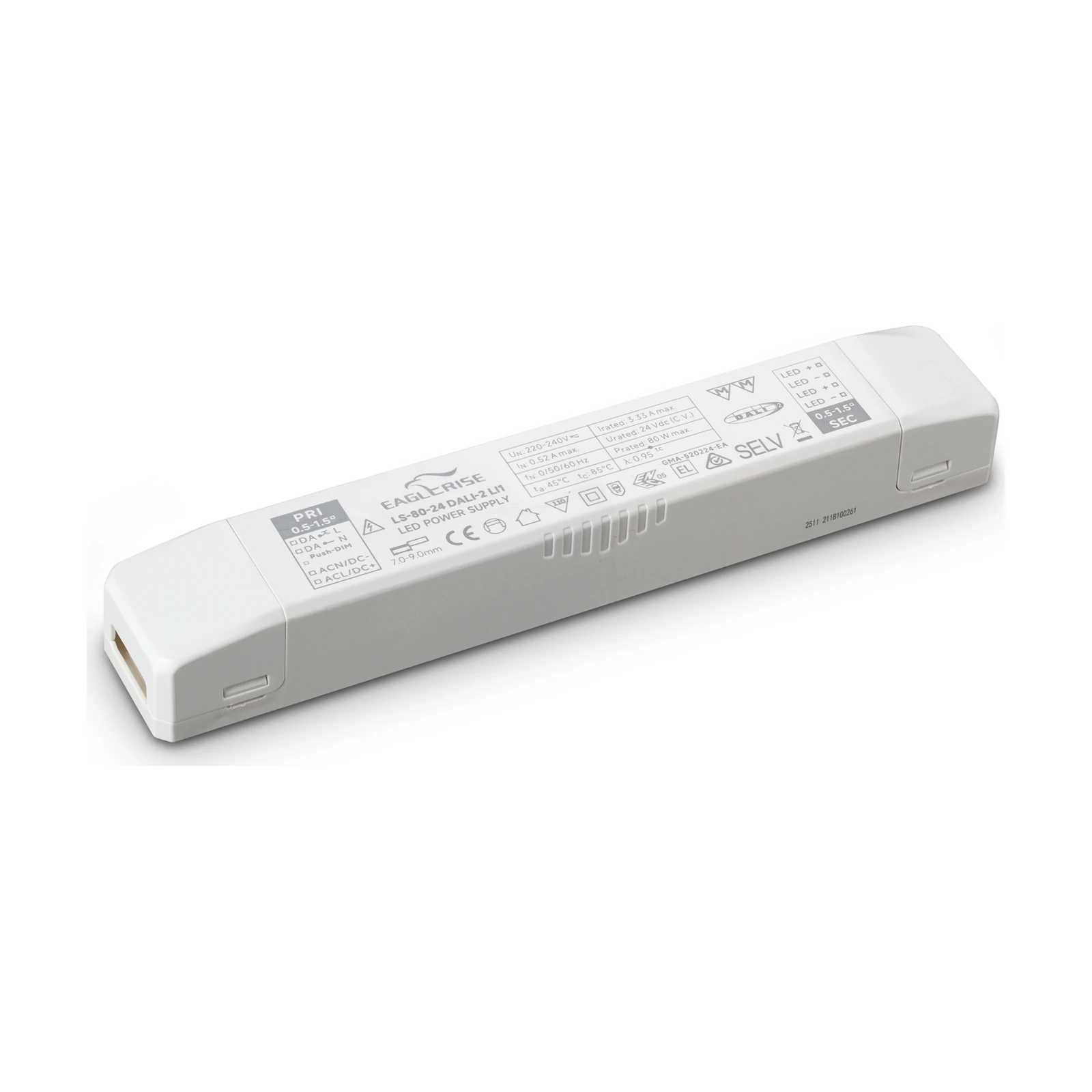 Mapa LED Driver LED DALI/Push 80W 24V DC by Ideal Lux